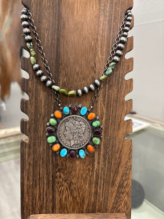 Huge Coin Necklace